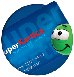 kartica zeleni smiley