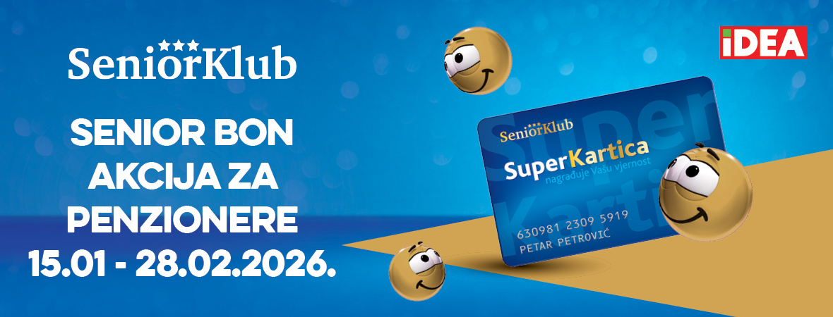 Senior bon – akcija za penzionere
